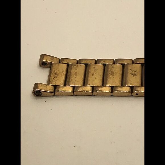 Michael Kors Watch Parts Links Partial Band Clasp Silver-tone 18mm PJ378 - Picture 6 of 12